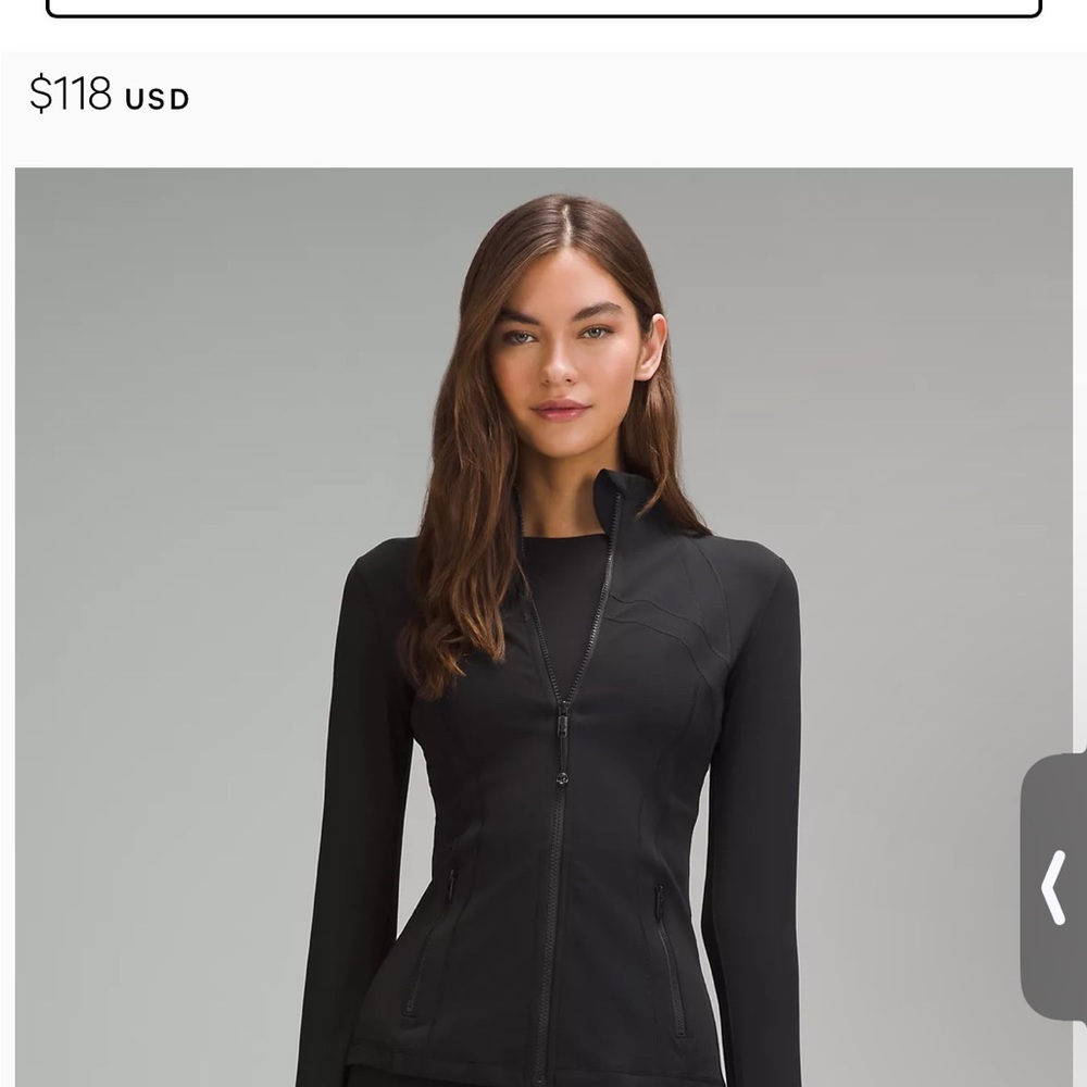 Brand new lululemon align zip up